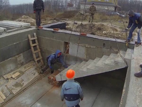 изготовление бетонных лестниц в Ивантеевке