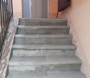 Реконструкция бетонных лестниц в Коломне
