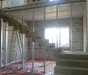 бетонные лестницы в КП Красково Парк