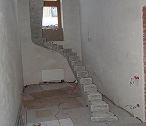 Пролёты со ступенями из бетона в Истра