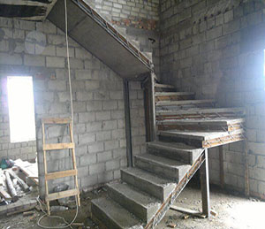 лестницы в КП Академия Парк