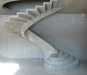 Лестницы из бетона марки М300