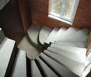 бетонные лестницы и забежные ступени